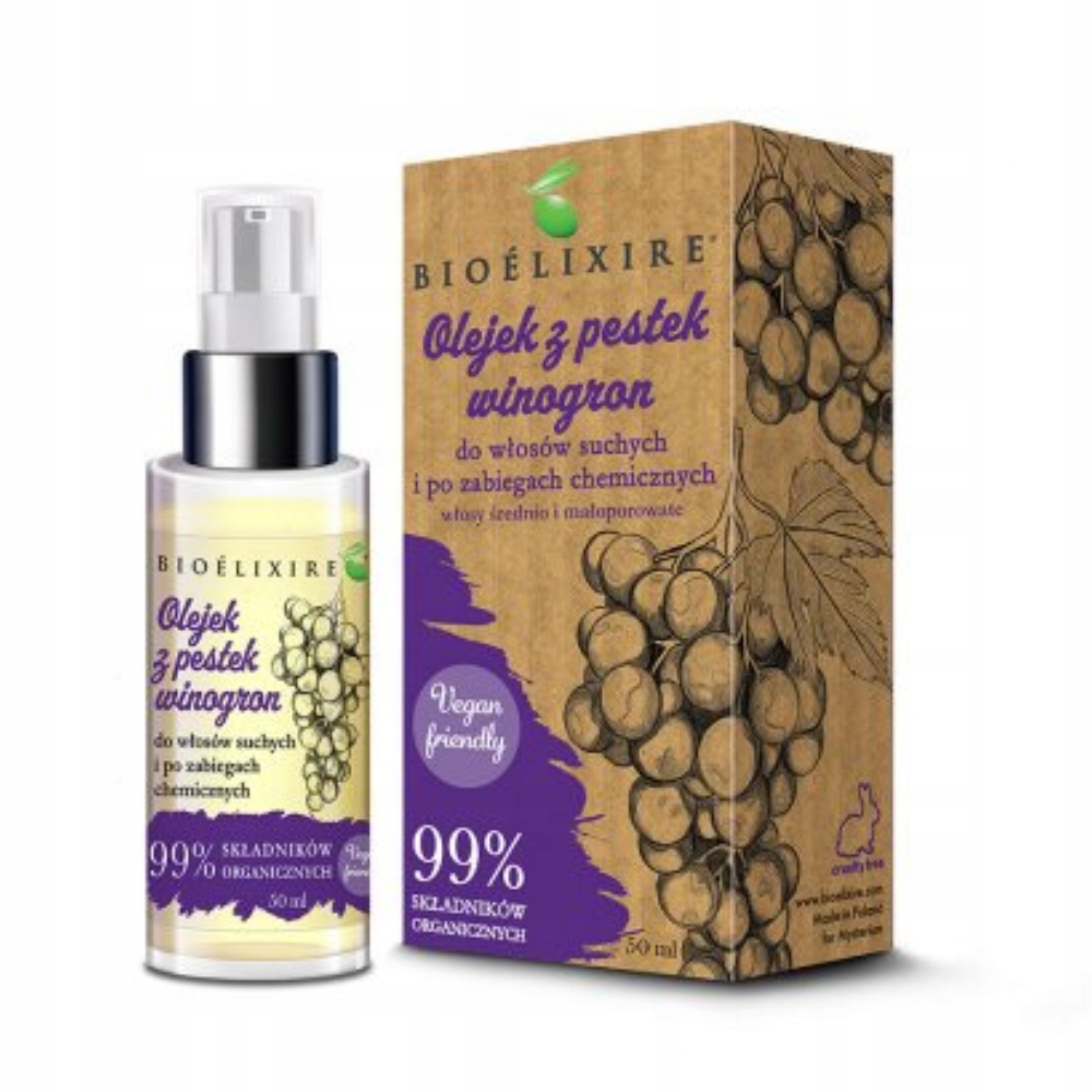 

Bioelixire Olejek Z Pestek Winogron Moringa 50ML