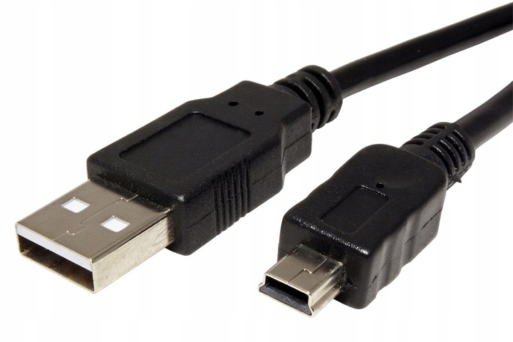 KABEL USB - Mini USB 2.0 PRZEWÓD 2m APARAT KAMERA