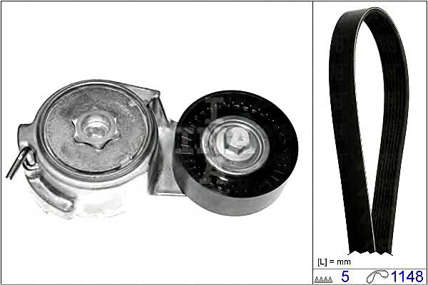 Ina Komplet Abarth Grande Punto 1.4