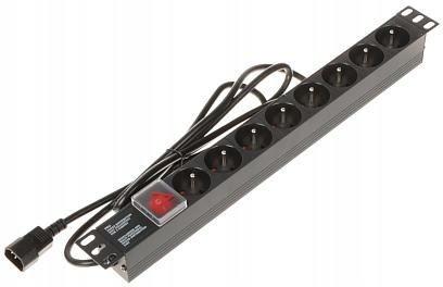 Listwa zasilająca 8 gniazd PD-8/R-IEC