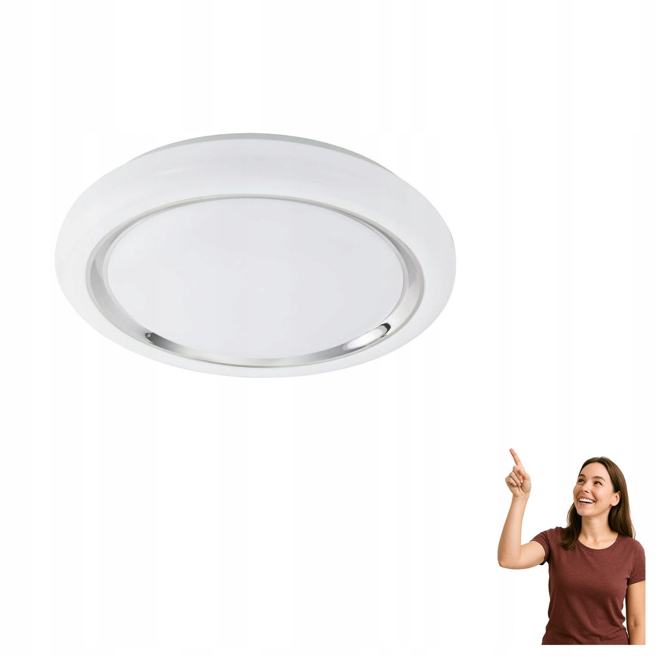 Led Stropné Svietidlo 20W Capasso 96024 Eglo
