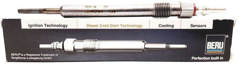 BERU ŚWIECA ŻAROWA VW POLO 6R 1.2 1.4 EOS 2.0 TDI