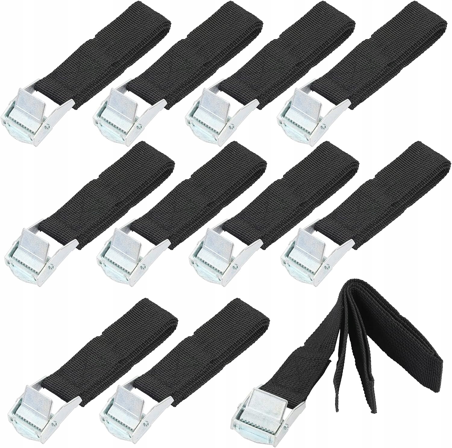 10 sztuk pasów mocujących 65,5 cm z zamkiem zaciskowym