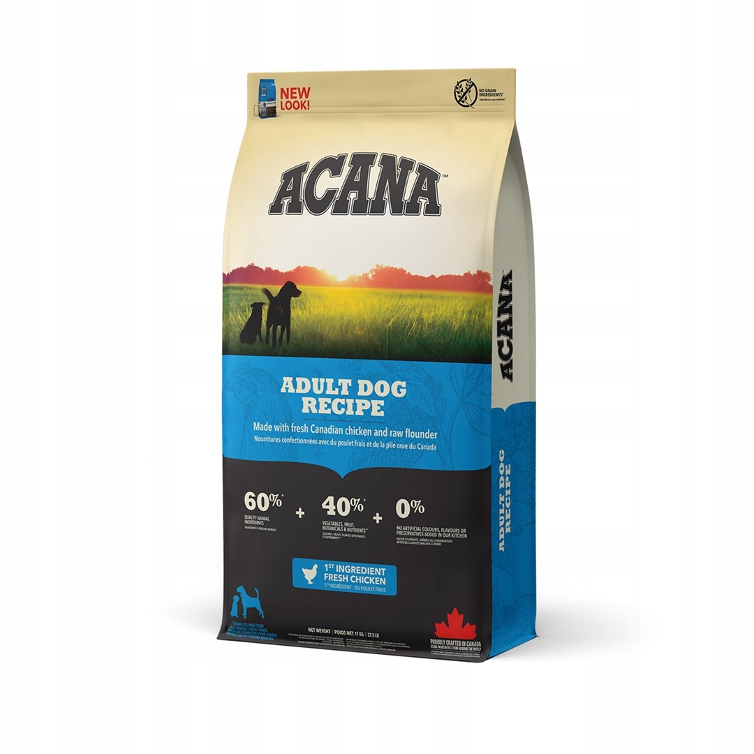 Levně Acana Dog Adult Dog – suché krmivo pro psy – 17 kg