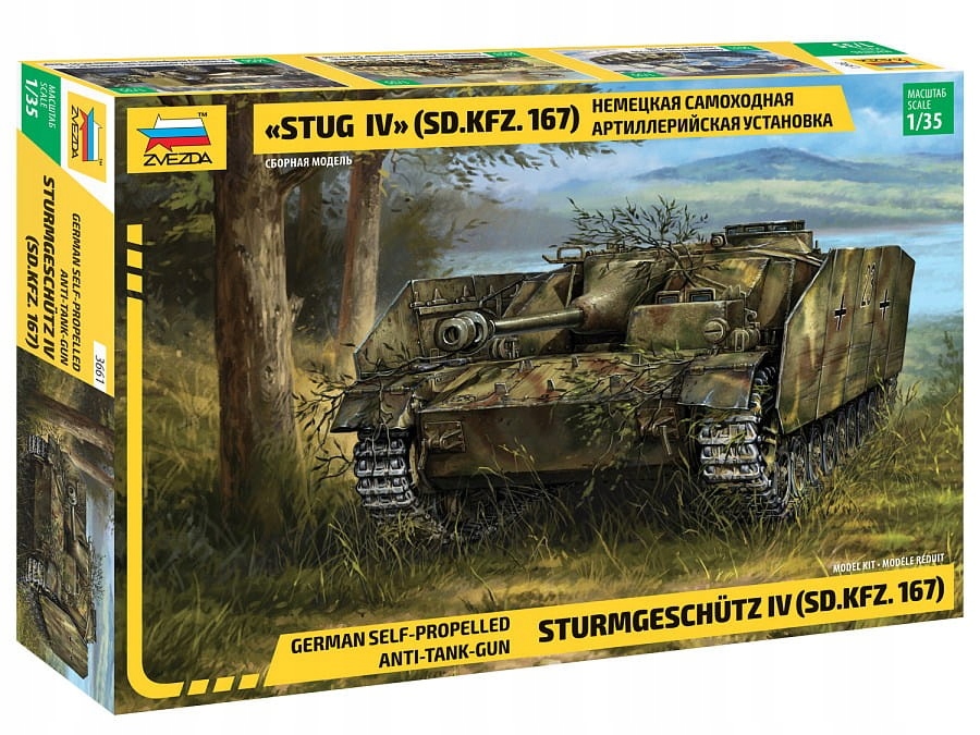 Zvezda 3661 1/35 StuG IV