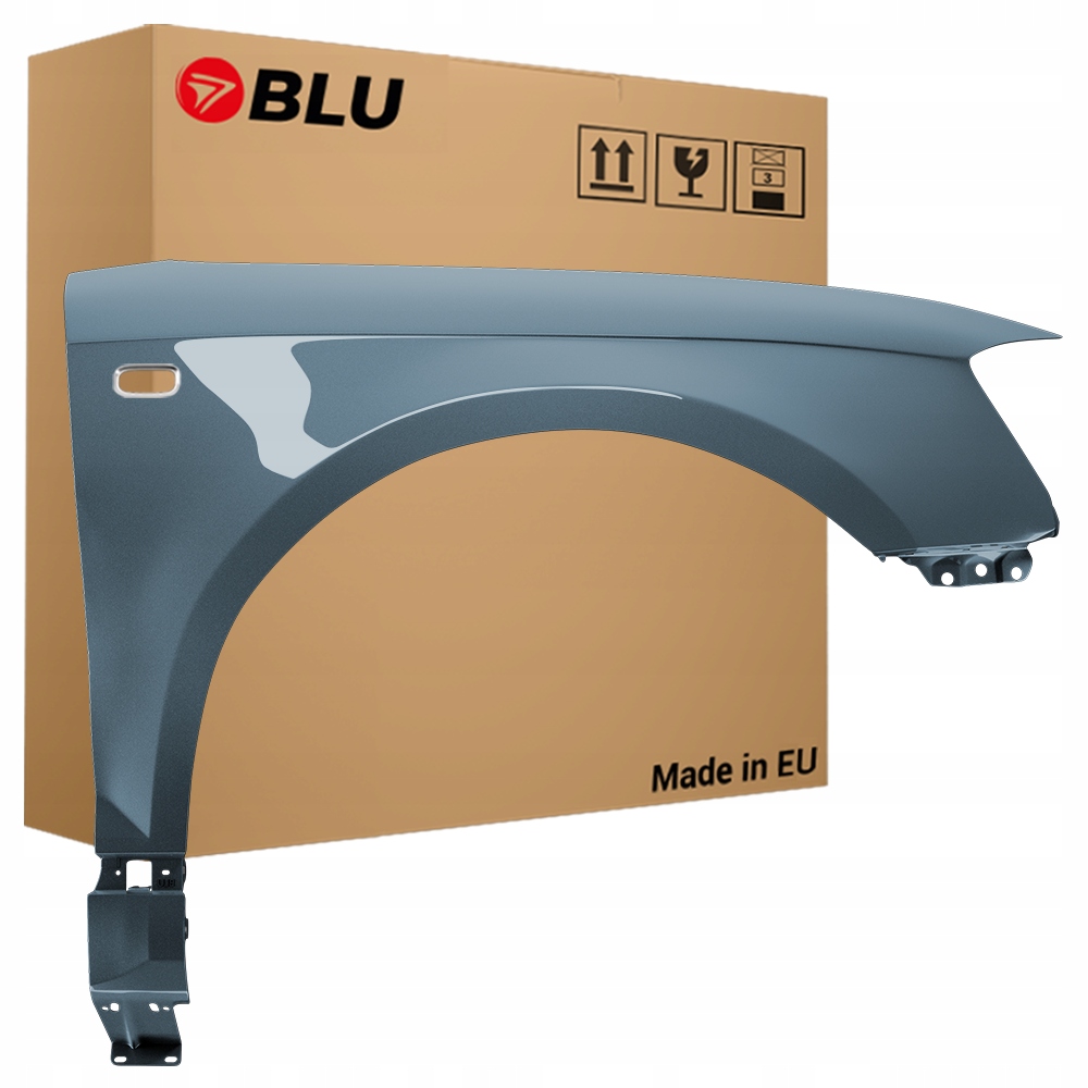 Blu Blatník Audi A3 8P LX7Z pravý šedý 03-08 přední