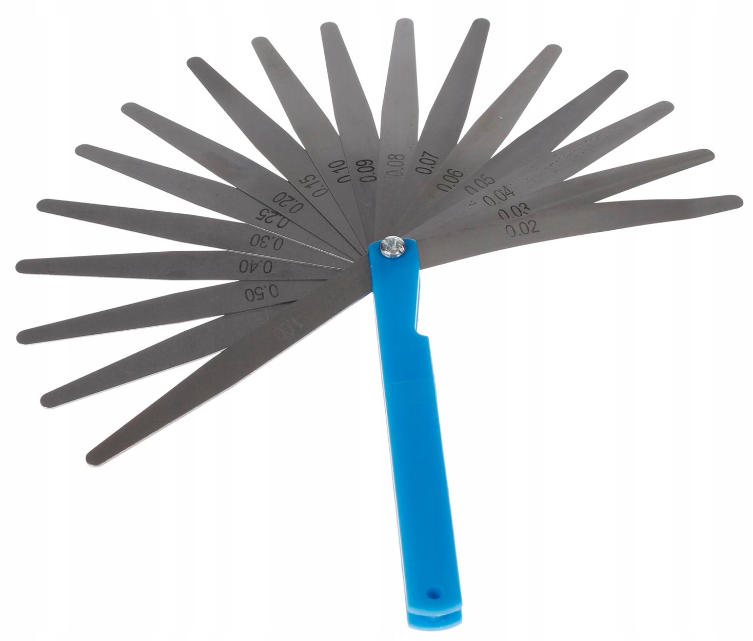 

Szczelinomierz Płtykowy Zakres 0.02-1.0mm 17PŁYTEK