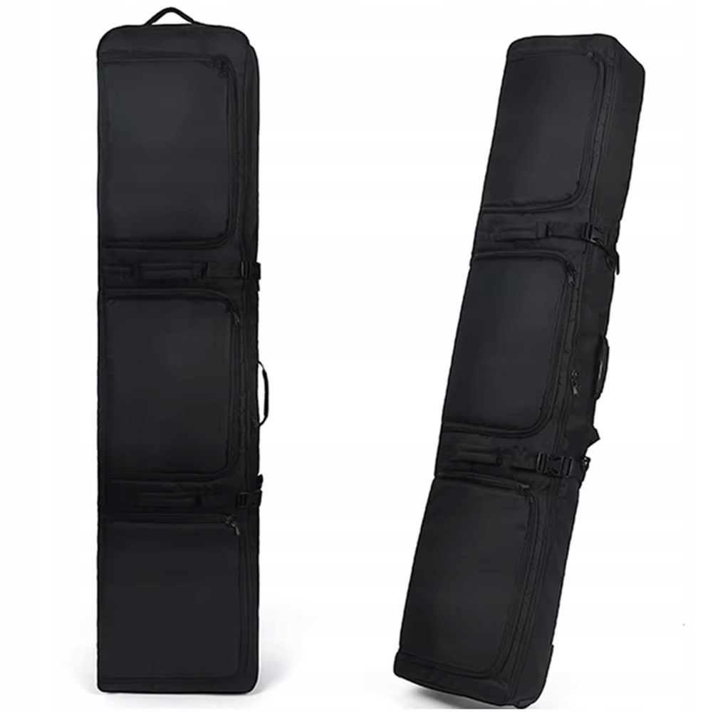 Pojemny Pokrowiec plecak na snowboard na kółkach torba na narty kieszenie