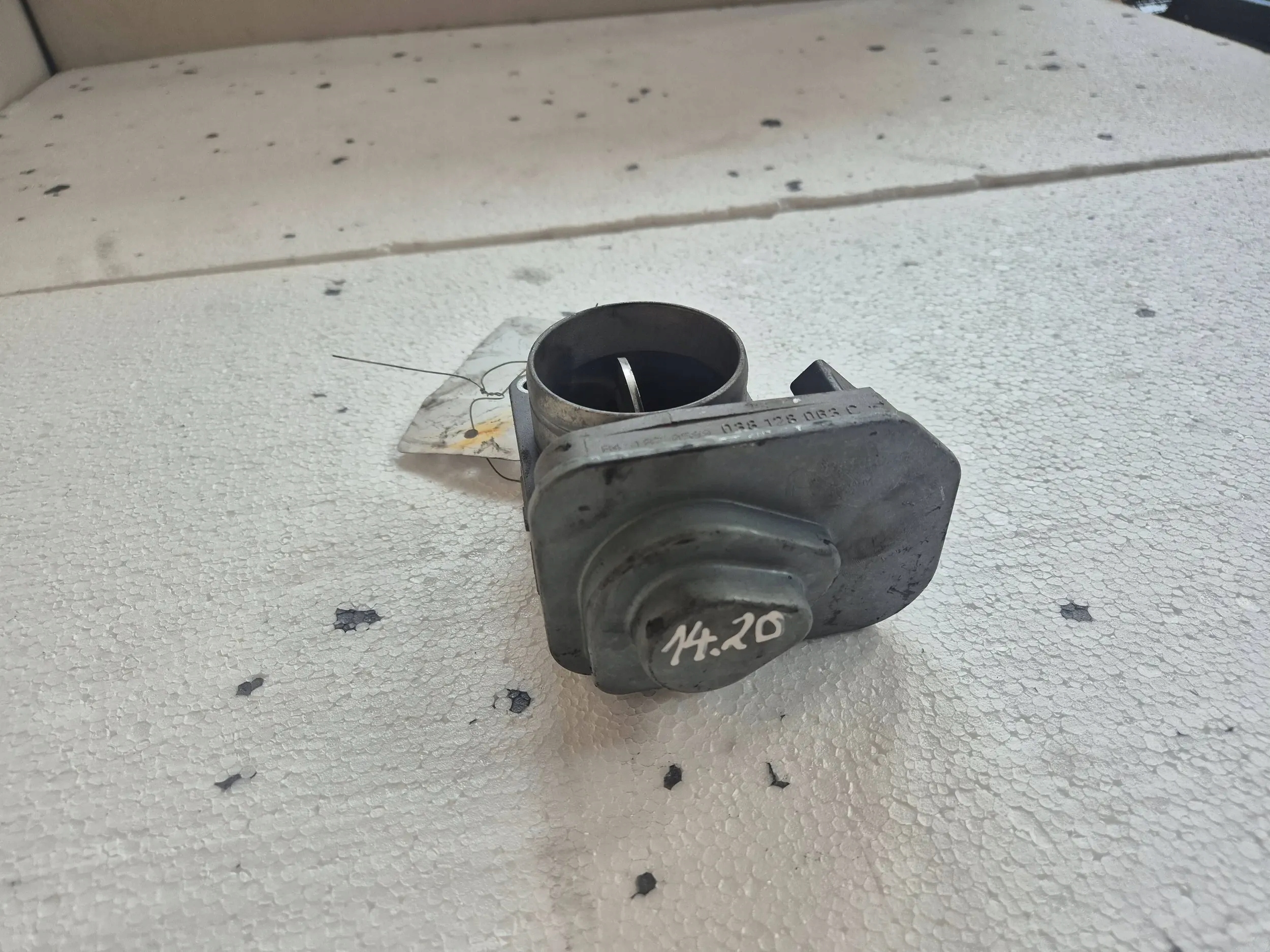 Valvola a farfalla 038128063C Audi Seat Skoda Vw 1.9 2.0