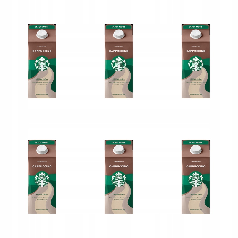 Starbucks Multiserve Cappuccino 750 ml X6