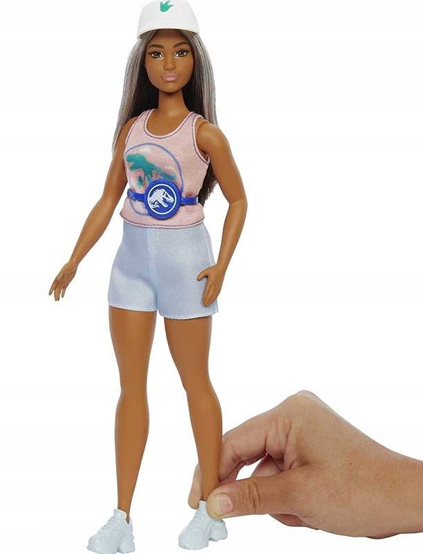 MATTEL UBRANKA DLA LALKI BARBIE + AKCESORIA CZAPKA TOREBKA GRD46 EAN (GTIN) 887961901696