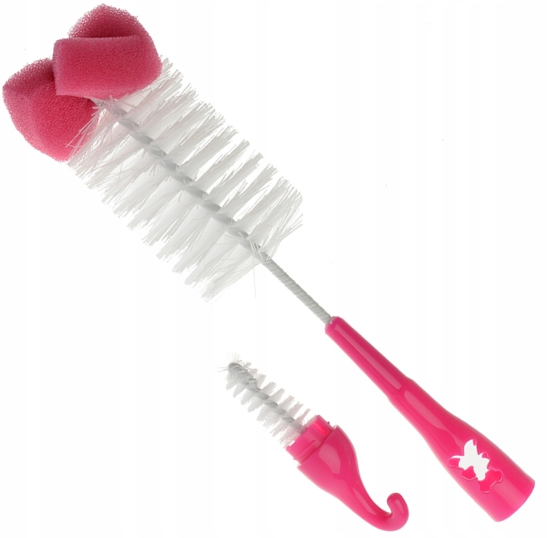 AKUKU SZCZOTKA DO BUTELEK I SMOCZKÓW + HACZYK