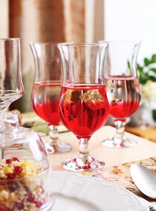 4x KIELISZEK KOKTAJLOWY 420 ml + 8x RURKI SZKLANE Marka Glasmark