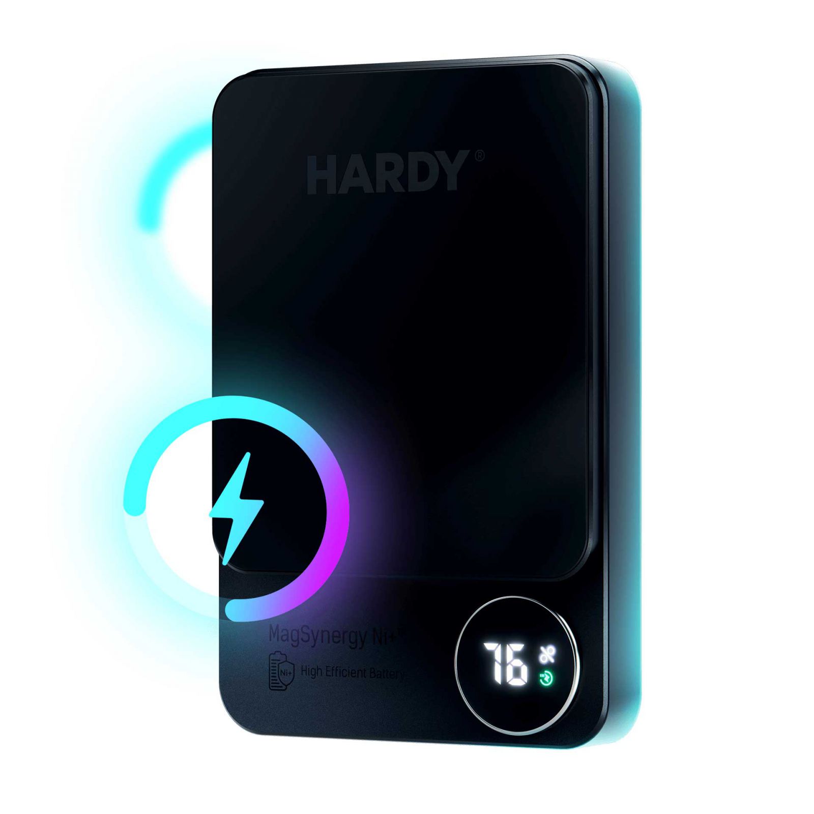Accessories 3MK Hardy Magsynergy Ni+ 5,000MAH 22.5W Usb 1C1L-BLACK