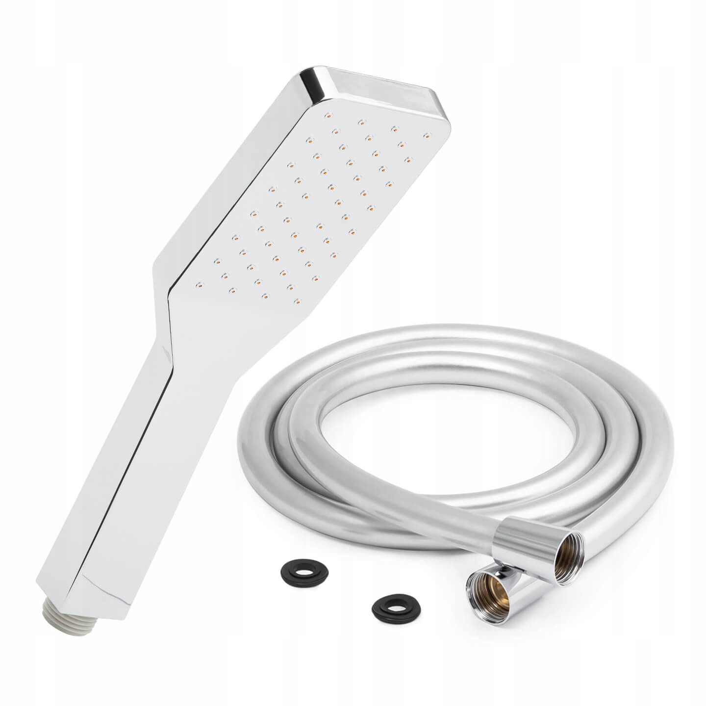 ZESTAW SŁUCHAWKA NATRYSKOWA Z WĘŻYKIEM PCV DO NATRYSKU KABINY PRYSZNICOWEJ