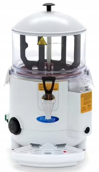 Czekoladziarka Dozownik Gorącej Czekolady 5L 1000W Biały Maxima 09504000