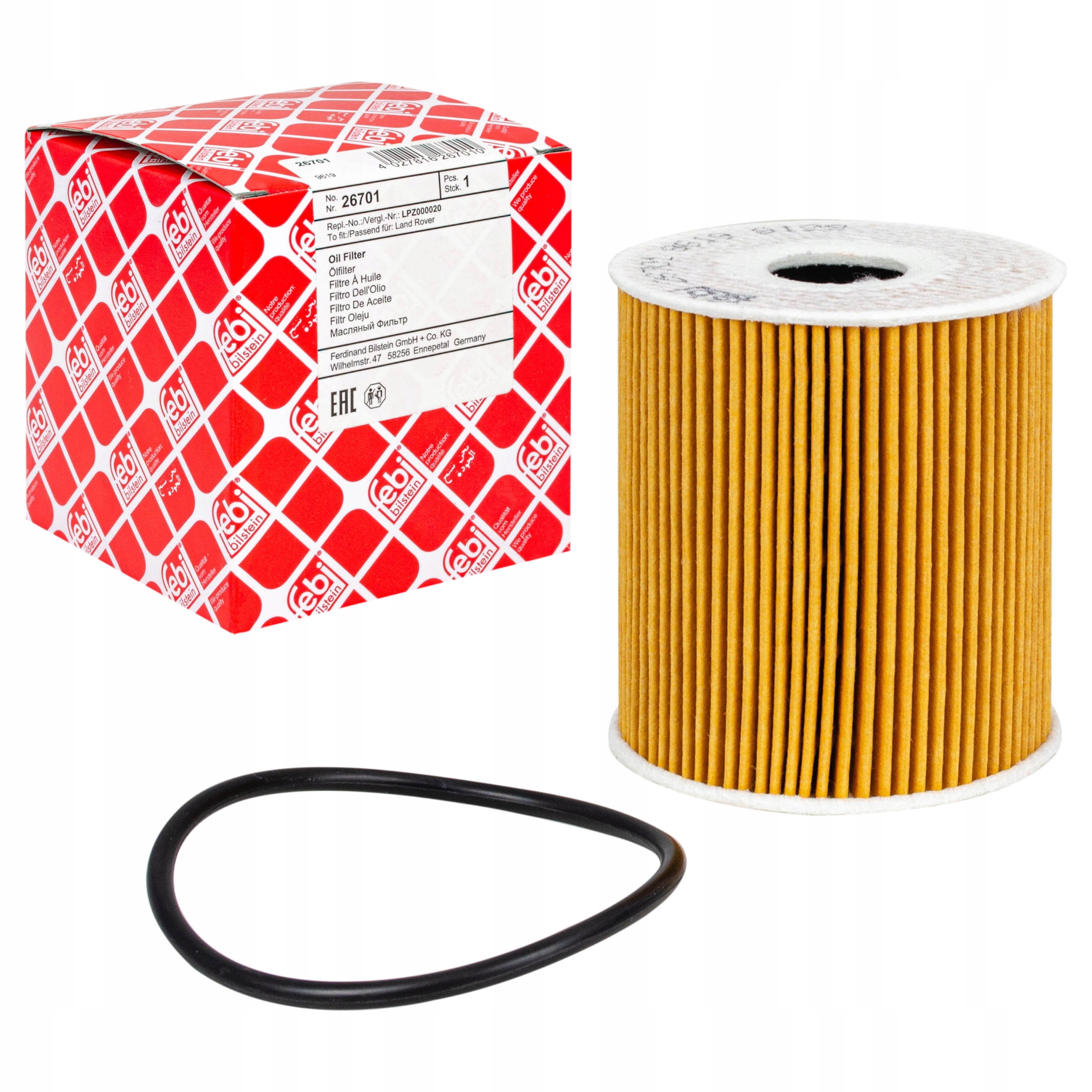 

Filtr oleju Febi Bilstein 26701 Bmw M57 D30 3.0d