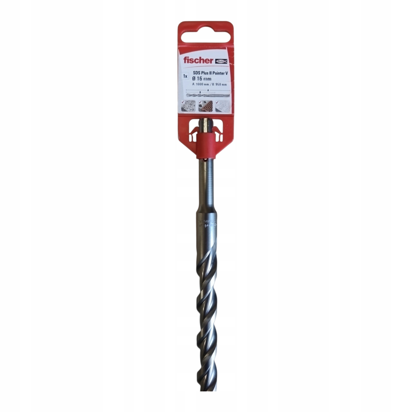 Fischer Vrták Sds Plus II Pointer 16X950 /1000