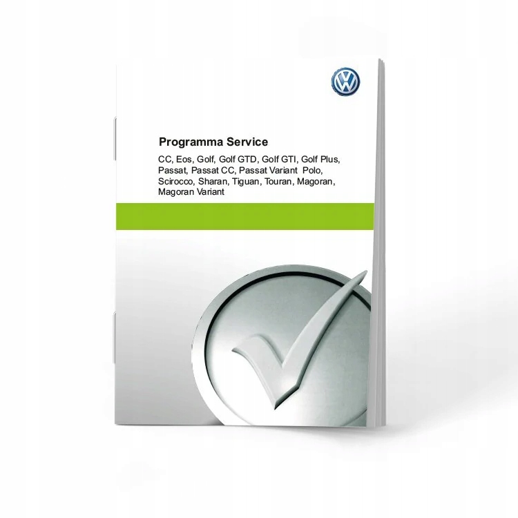 Фольксваген Італійська сервісна книга 17 моделей