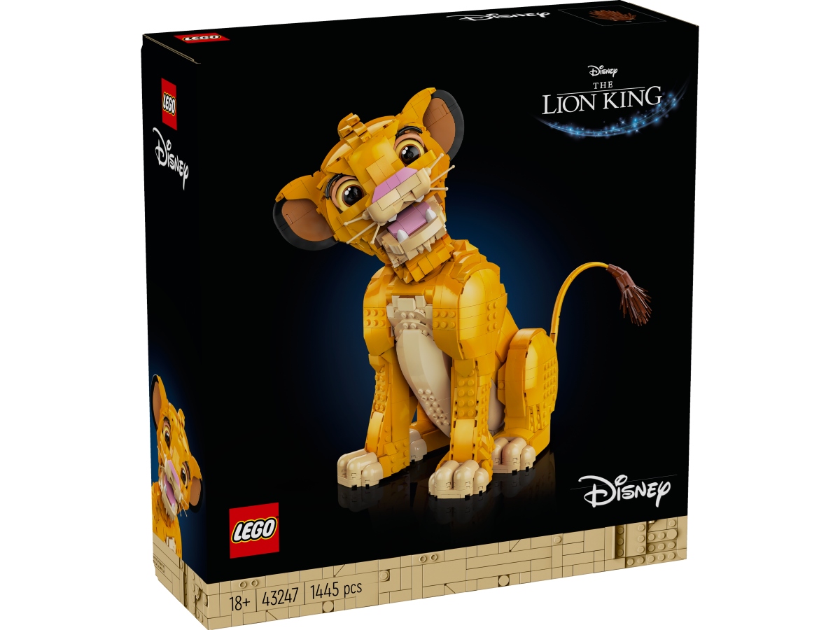 Klocki Lego Disney Król Lew Młody Simba 43247 Katalog Lego 2025
