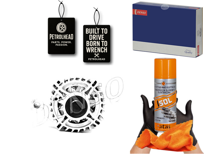 Alternátor (14V 120A) Alfa Romeo 159 Brera Mito Sp #Petrolhead Pro+ Kit4