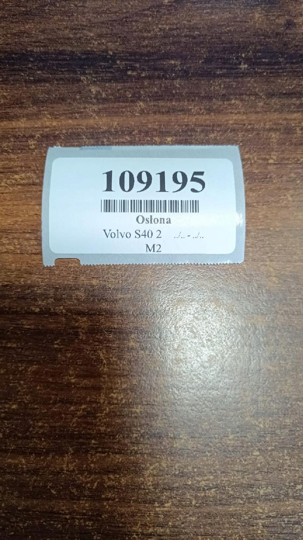 VOLVO S40 II cover left front 9481663