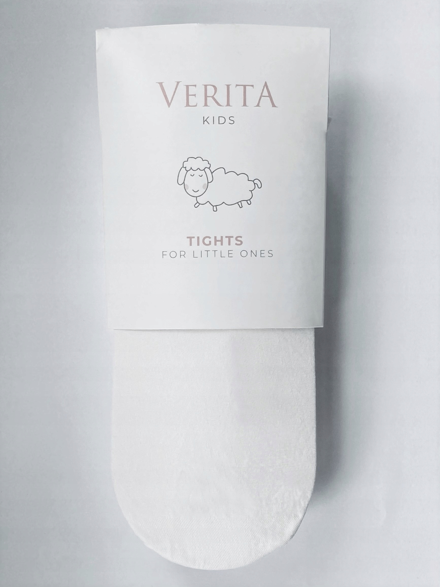 Rajstopy dziecięce gładkie białe 40DEN r. 140/146