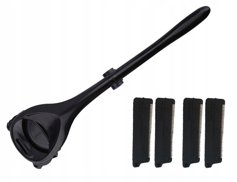 

Maszynka Do Golenia Pleców Golarka Trymer 4 Wkłady