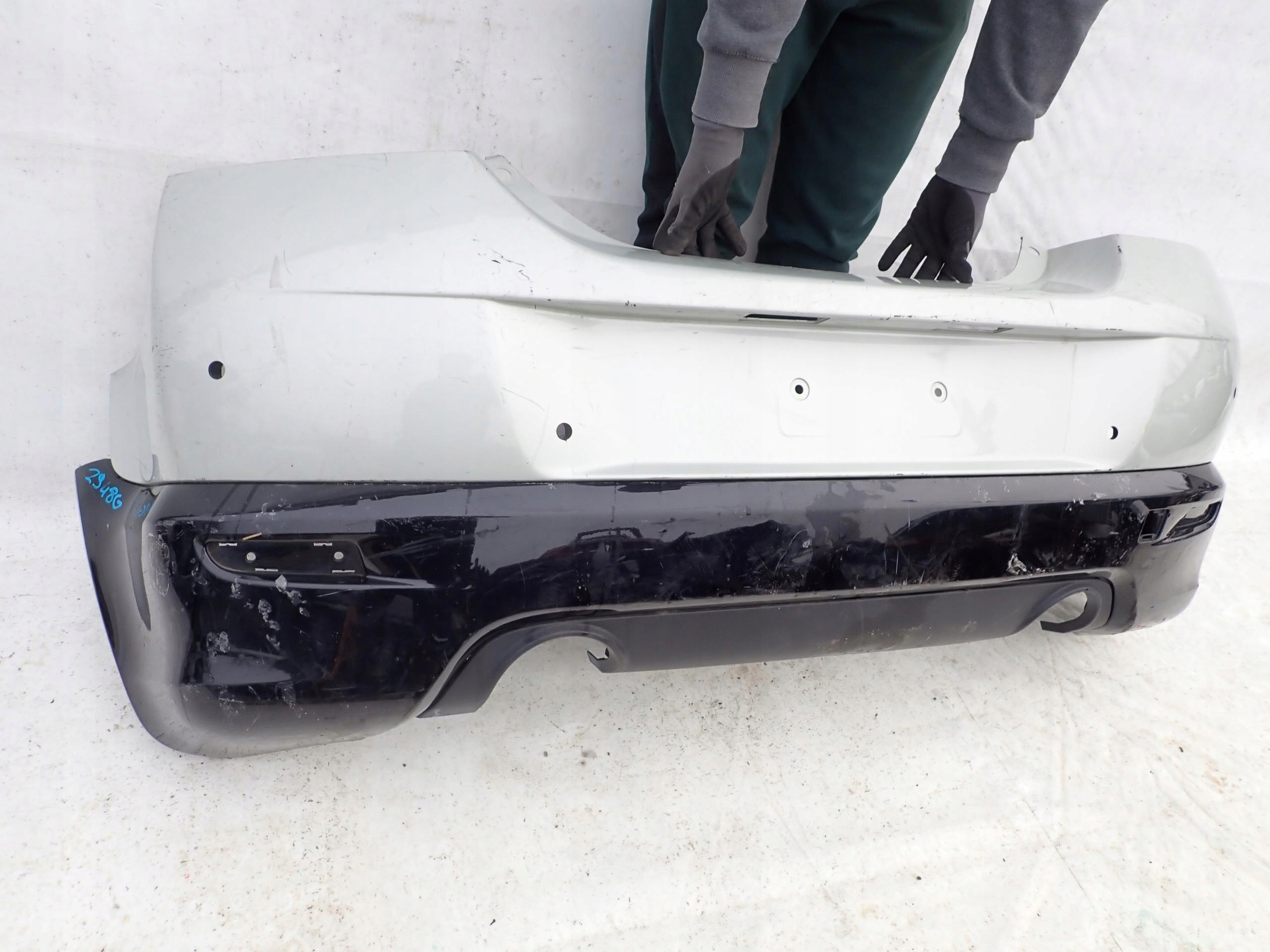 VOLVO C30 R-design 06- bumper rear part rear PDC
