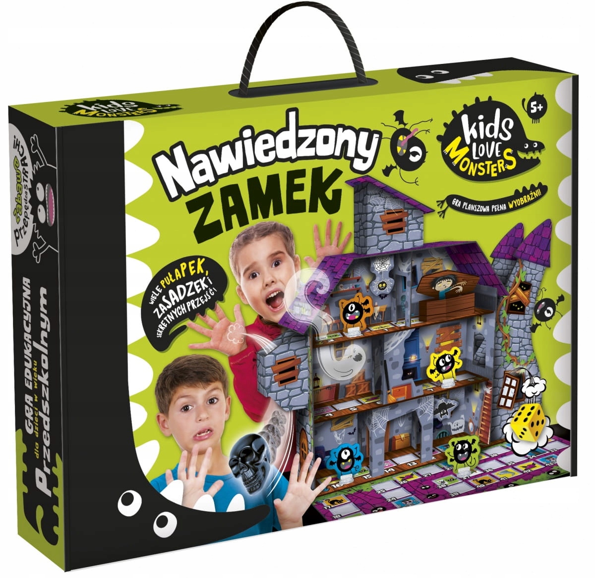 LISCIANI Nawiedzony Zamek KIDS LOVE MONSTER Gra