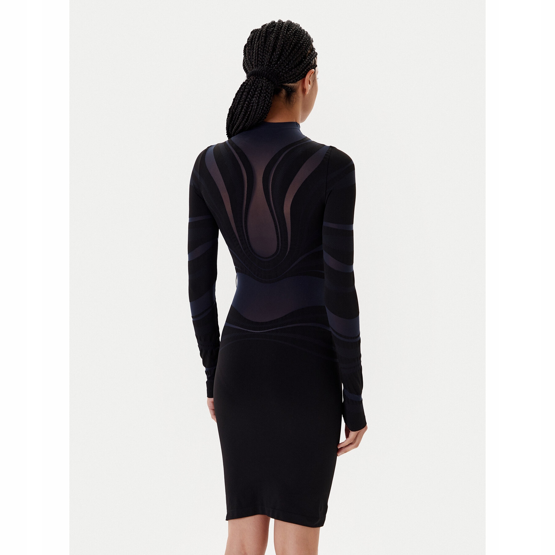 Wolford Damskie Sukienka koktajlowa Granatowy