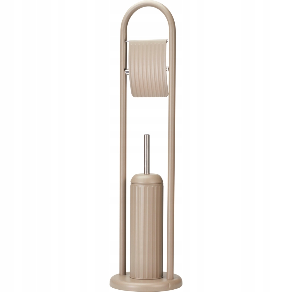 Wc sada ve stojanu 80 cm hnědá