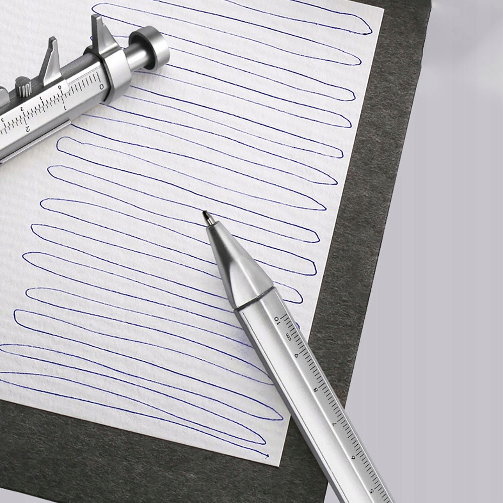 DŁUGOPIS Z SUWMIARKĄ 0-100MM WIELOFUNKCYJNY ROSFIX Marka Rosfix