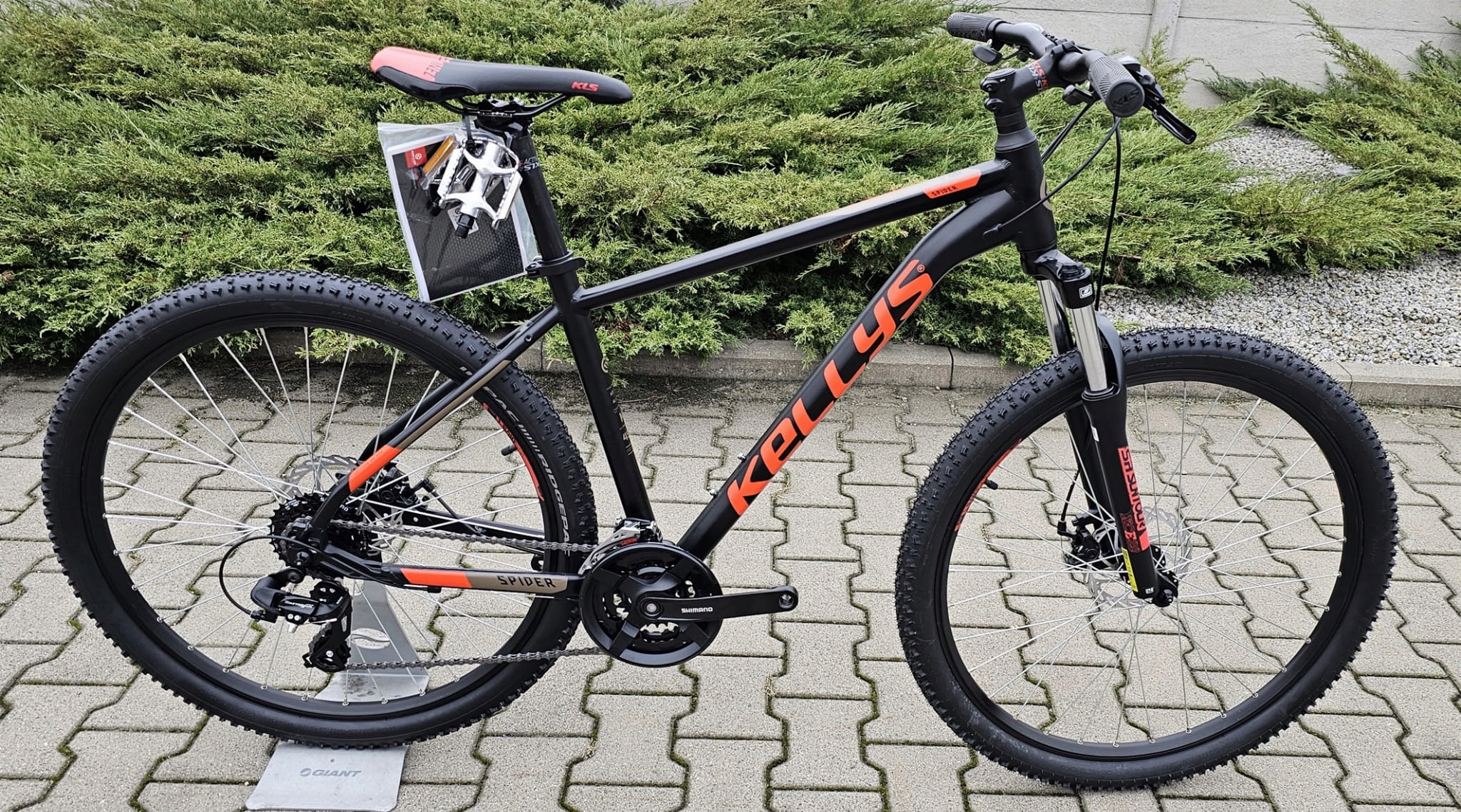 KELLYS SPIDER 30 27,5" 2023 BLACK S-16" ROWER-SPORT_PL Rozmiar ramy 16 cali