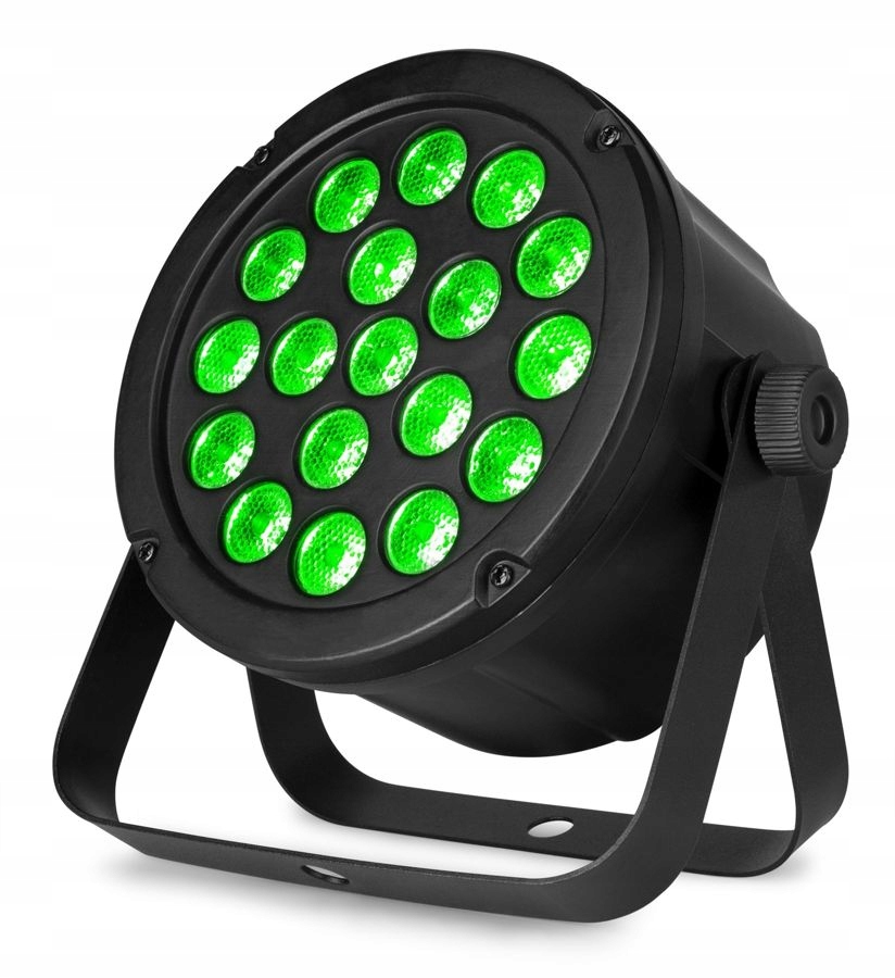 Reflektor LED Slim PAR45 18X 3W 3w1 RGB DMX BeamZ Marka BeamZ
