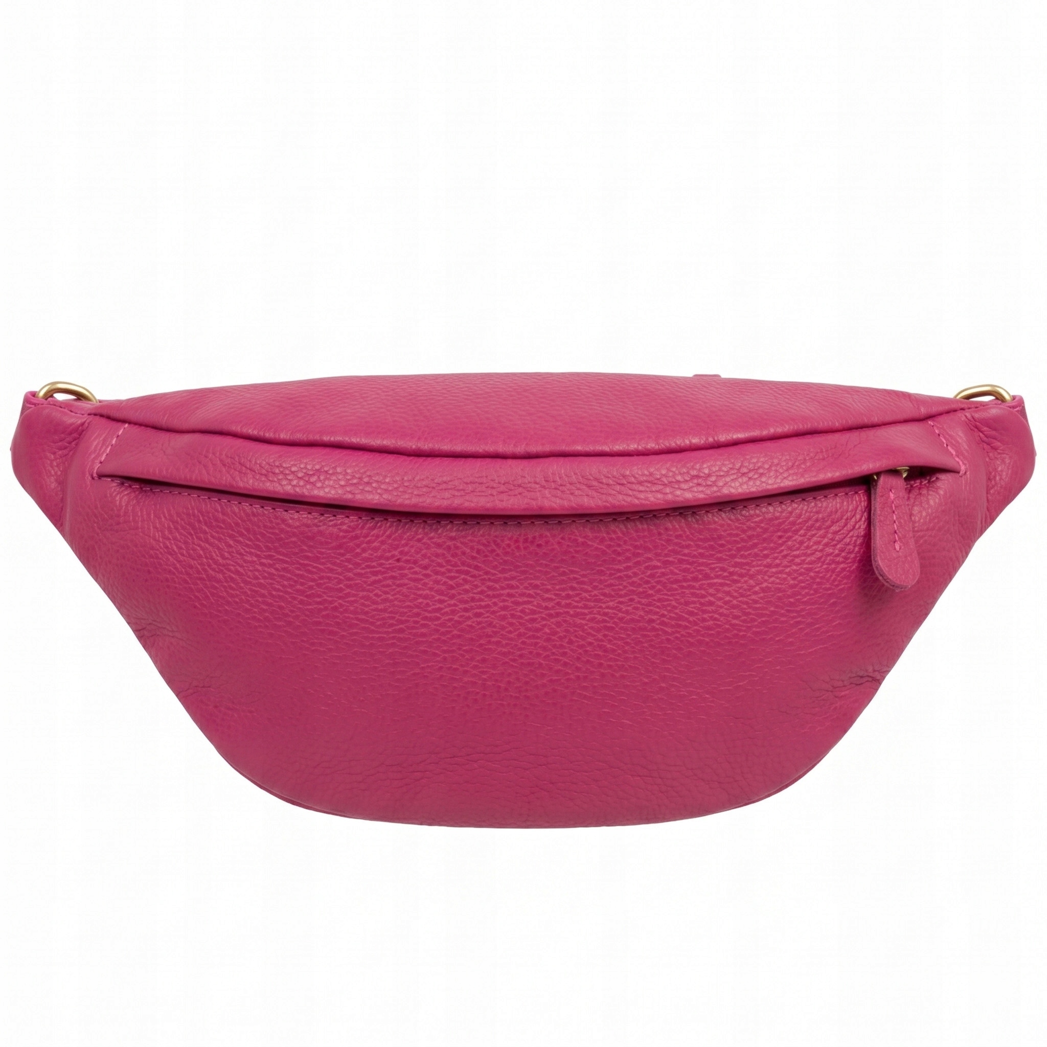 Taška Kožená kabelka Kaletnik Organo Fuchsia