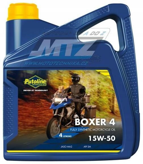 Olej motorový motocyklový Putoline Boxer 4 15W50 (balenie 4L) PU74230