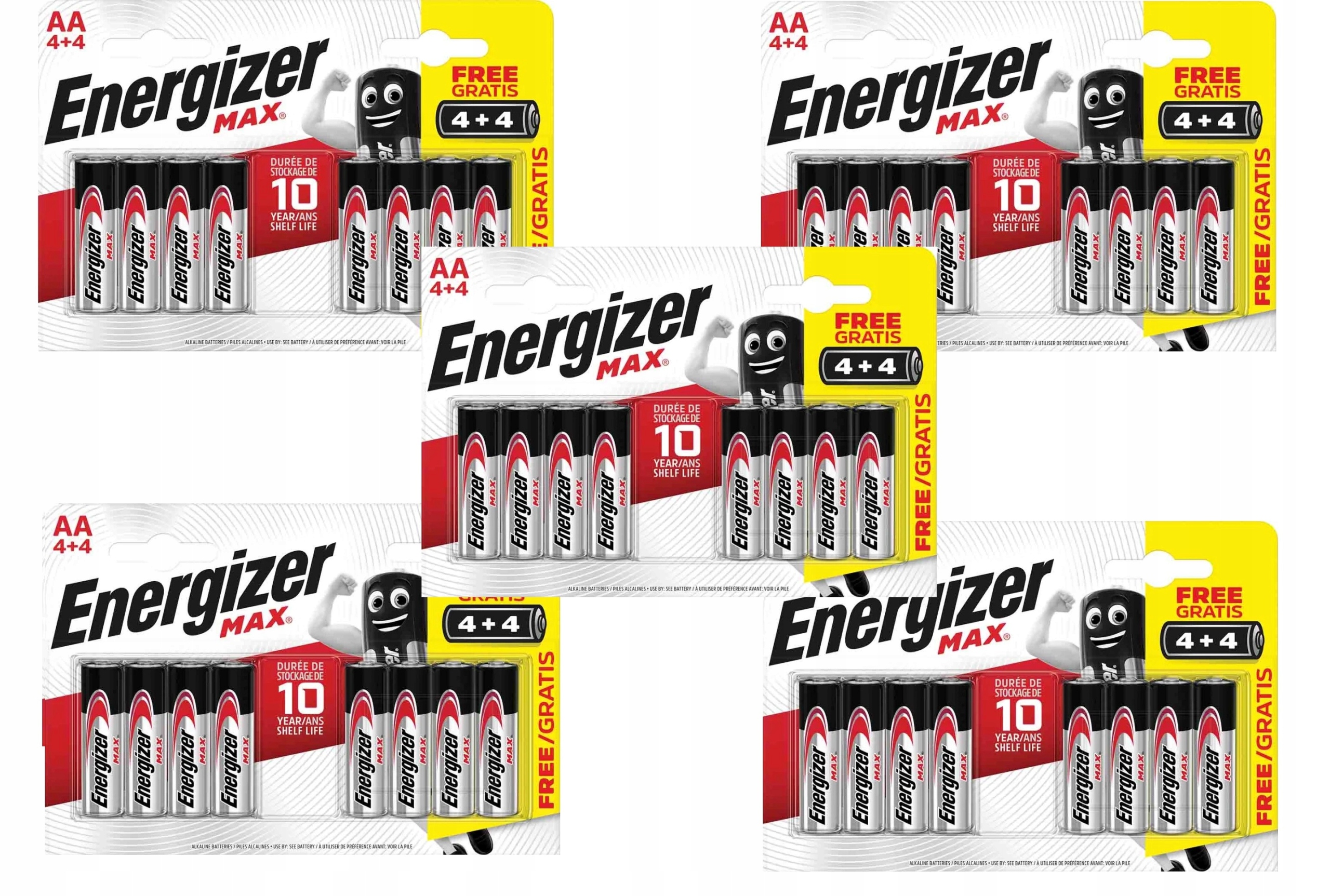 

40x Bateria alkaliczna Energizer Max Aa LR6