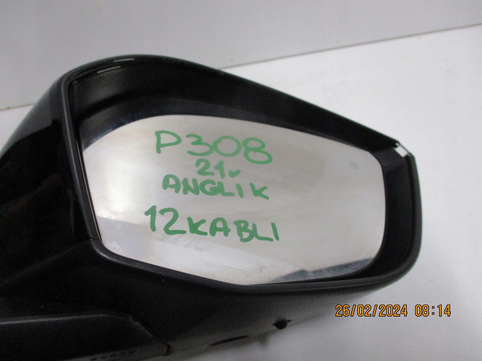 mirror Peugeot 308 III T10 anglik left