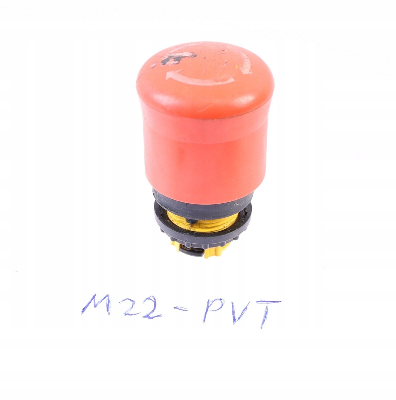 EATON MOELLER M22-PVT Rotary Reset Emergency Stop Button PRZYCISK STOP Kod producenta M22-PVT