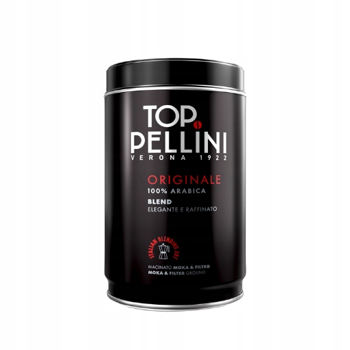 Pellini Top kawa mielona w puszce 250 g x 12