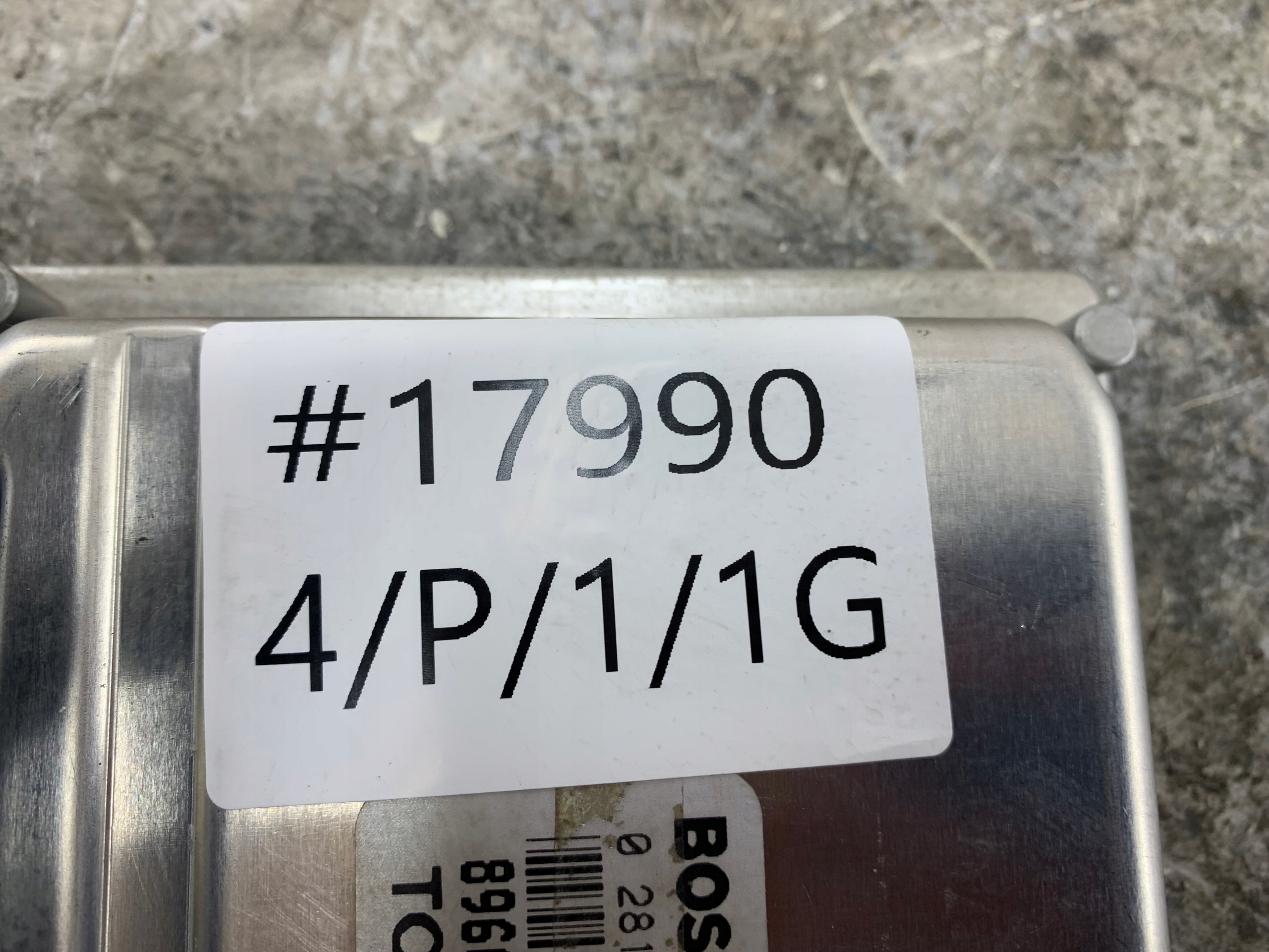 TOYOTA YARIS e 1.4 D4D Centralina Motore 98661-0D171