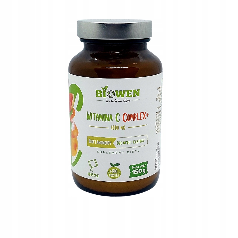 Biowen Witamina C Complex+ proszek 150 g (5903636627380) • Cena, Opinie ...