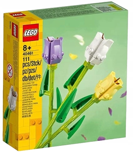 Lego Creator Tulipány Rostliny Květiny 40461 Nová Dárková Sada Kytice