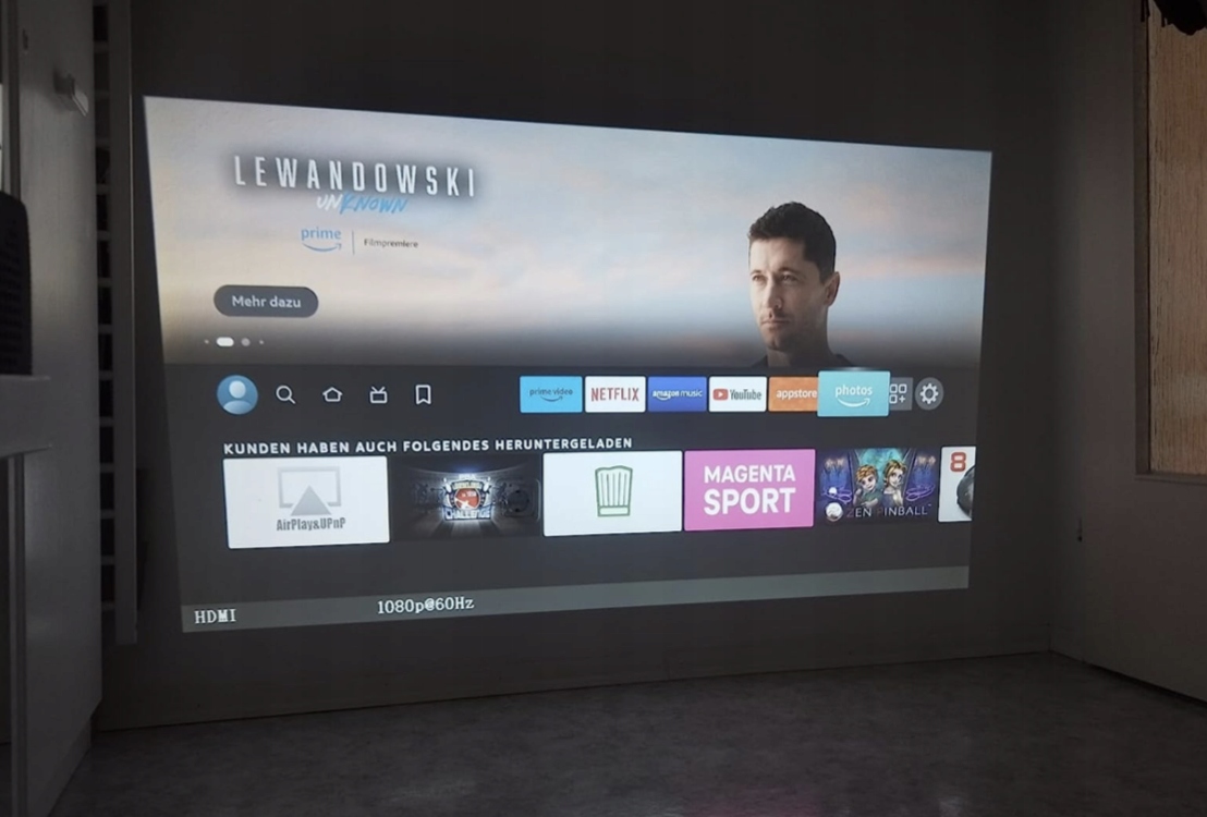 PROJEKTOR RZUTNIK FULL HD 7500LM KINO DOMOWE LCD BLUETOOTH 5.1 TOPVISION Kontrast (x:1) 6000