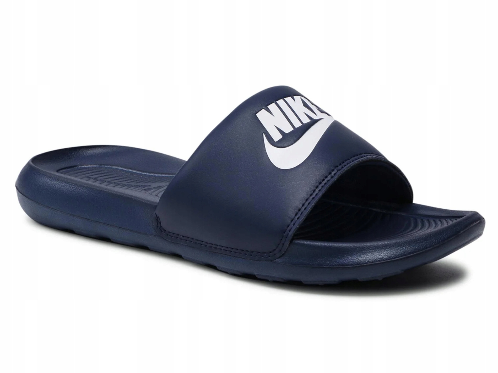 pánské pantofle Nike Victori One CN9675-401 bazénové modré lehké 46 vel.