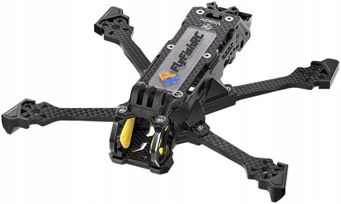 Rámec FlyFishRC Volador II VD4 O4 Pro Deadcat Fpv Lr T700 Černý