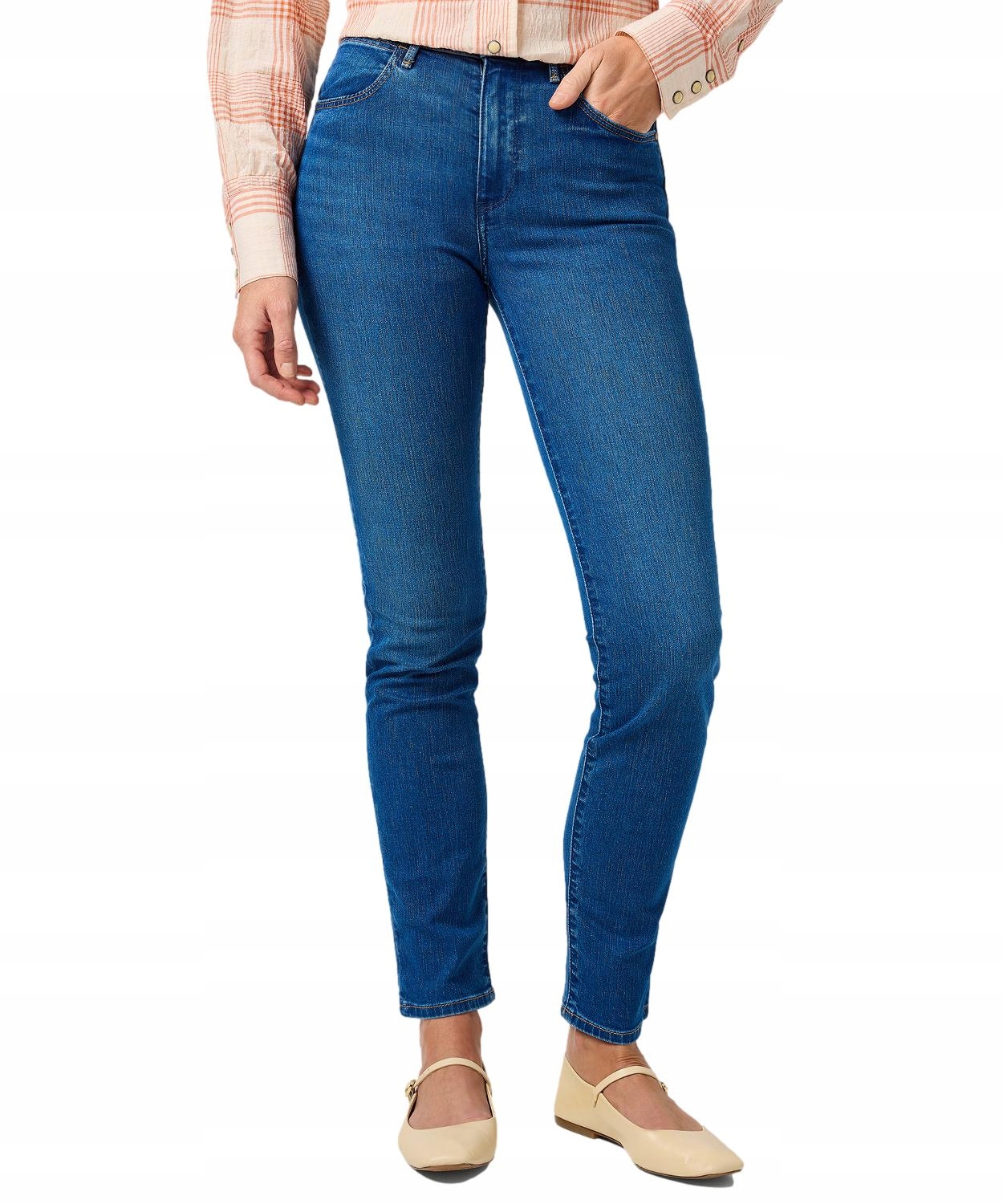 Džíny Wrangler Slim 112362592 Serene Storm W 29 L 30