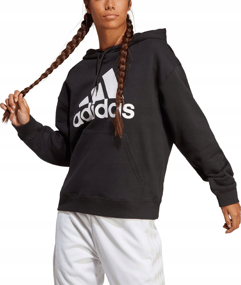 Mikina adidas Essentials s kapucí Bavlněná sportovní mikina vel. M