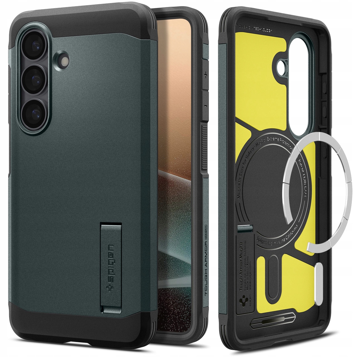 Pouzdro Spigen pro Galaxy S26, zadní kryt pro MagSafe, pouzdro stojan, stylové, pevné